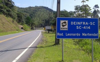 Deputado Lunelli solicita a instalação de iluminação pública na SC-414